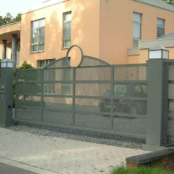 aluminium poorten - modern & hedendaags - Schuifpoort SP11
